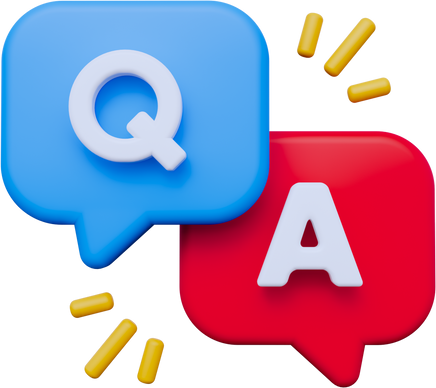 Question & Answer 3D Icon